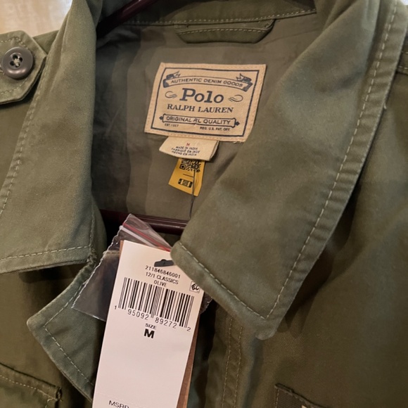 Polo Ralph Lauren Women’s Relaxed Fit Surplus Broken-Twill Jacket - Picture 2 of 11